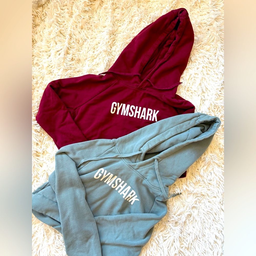 Cropped gymshark hoodies x2